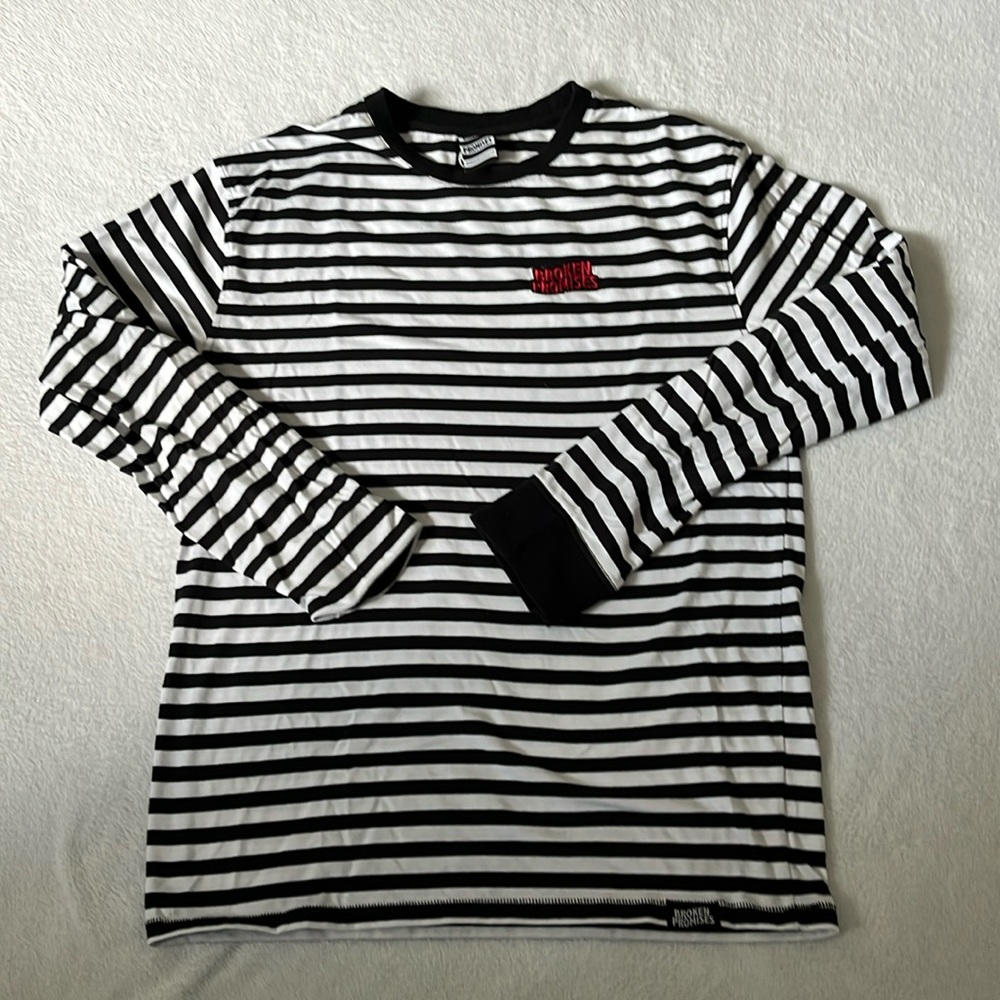 Broken Promises Striped Long Sleeve